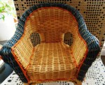 WICKER CHAIR FRONT